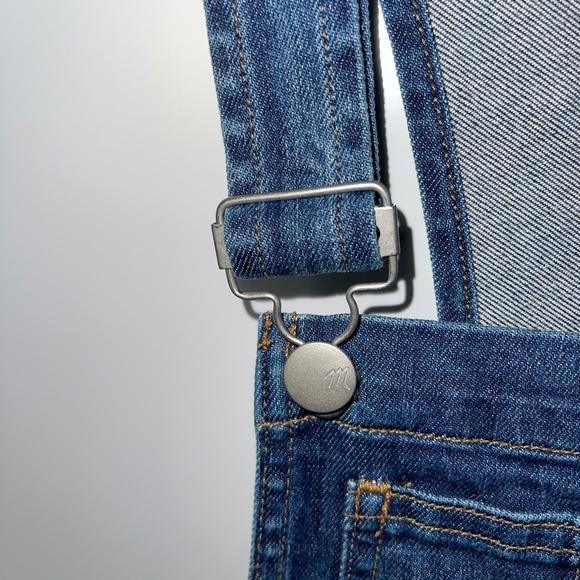 Madewell Skinny Overalls: Eco Edition in Elmdale Wash NWT Size Small - Picture 5 of 10